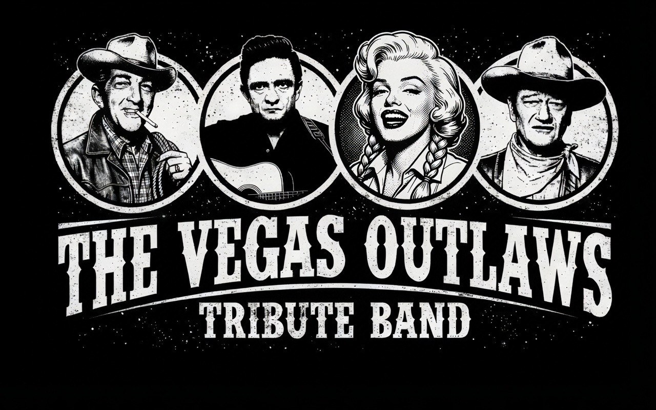 The Vegas Outlaws Tribute Band — tour logo